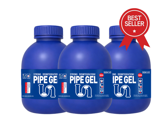 BBOJI Powerful Drain Cleaner — Helps Clear Common Clogs in Sinks, Tubs & Showers