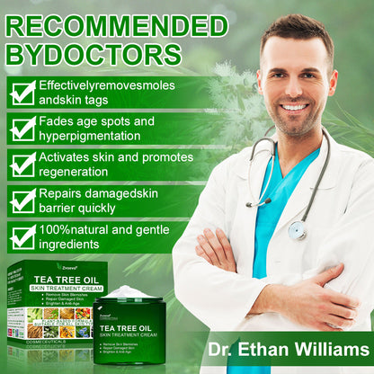 🔥𝐳𝐯𝐨𝐞𝐯𝐨® 𝐓𝐞𝐚 𝐓𝐫𝐞𝐞 𝐎𝐢𝐥 𝐒𝐤𝐢𝐧 𝐓𝐫𝐞𝐚𝐭𝐦𝐞𝐧𝐭 𝐂𝐫𝐞𝐚𝐦✅𝐅𝐃𝐀-𝐀𝐏𝐏𝐑𝐎𝐕𝐄𝐃 – Removes Skin Blemishes, Repairs Damaged Skin, Brightens & Anti-Ageing Care